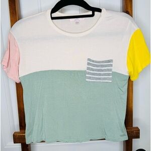 Girls Moa Moa Colorblock shirt